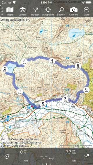 Routegeneratie Topo GPS