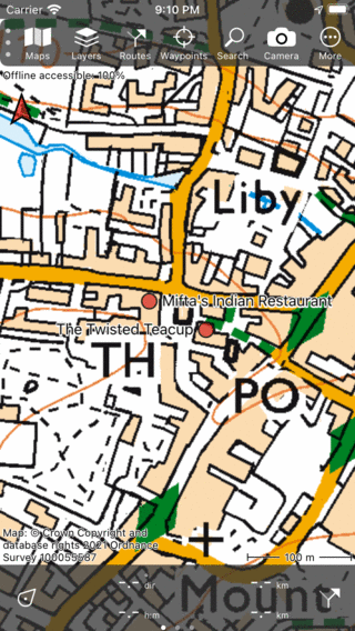 Zoekadres Topo GPS