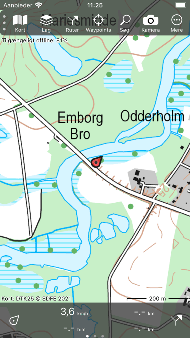 Menu Topo GPS