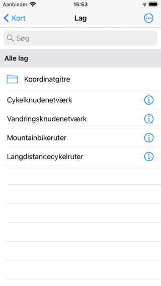 Lag skærm Topo GPS