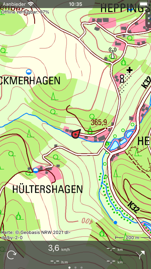 Geschlossenes Menü Topo GPS