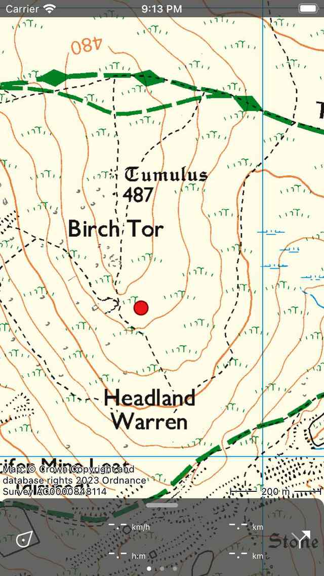 Creating waypoints Topo GPS iOS