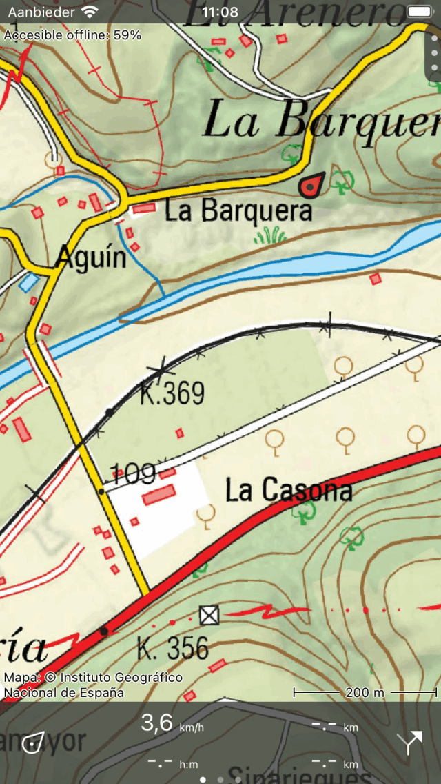 Pantalla principal Topo GPS
