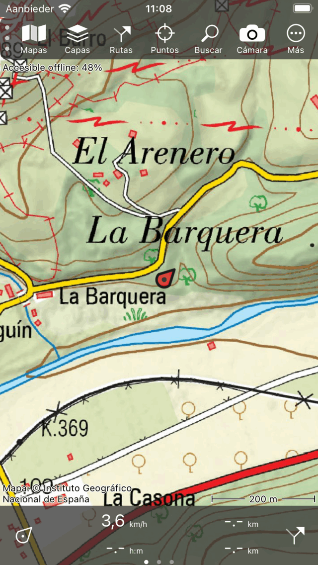 Menú Topo GPS