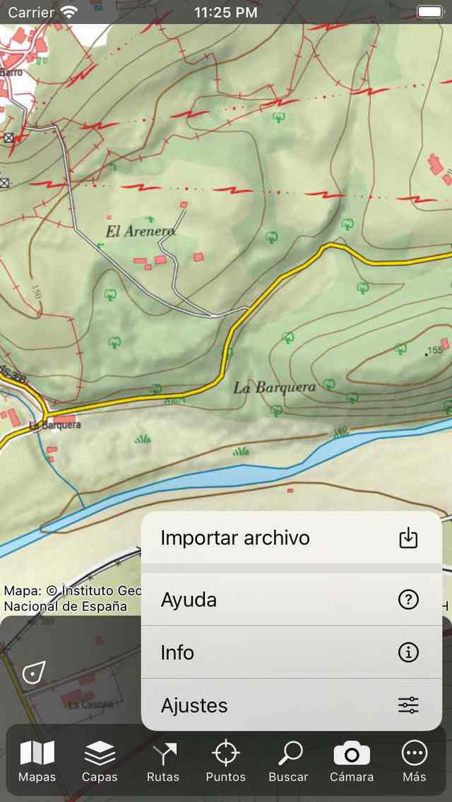 Edición de Waypoints Topo GPS