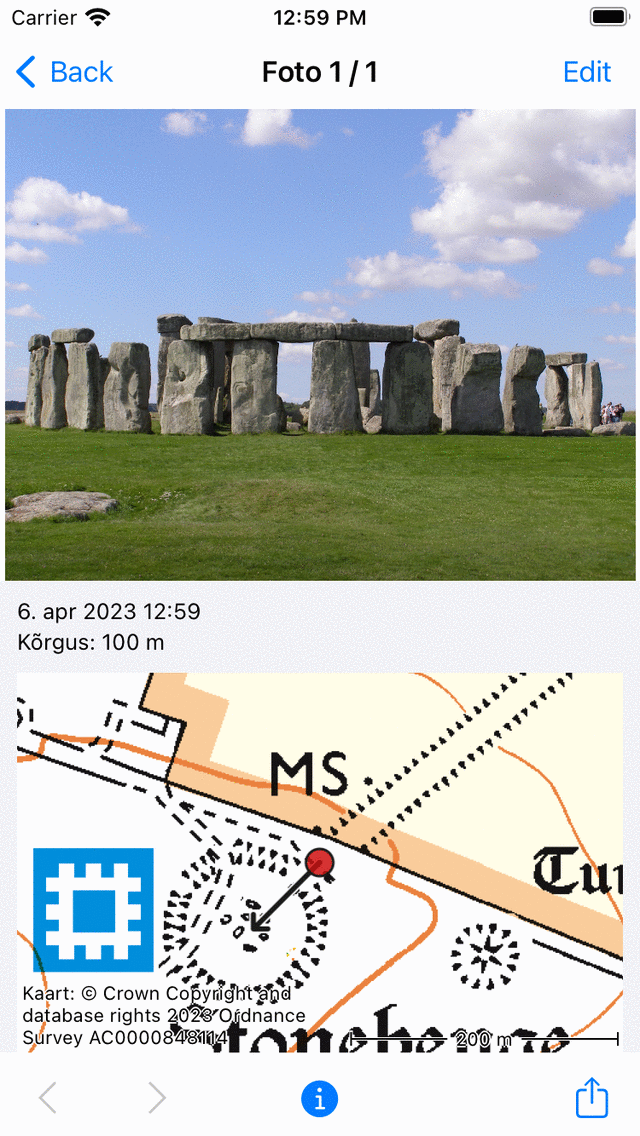 Slideshow creen Topo GPS