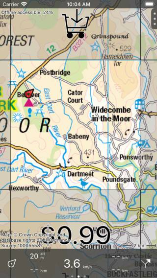 Acheter des tuiles Topo GPS