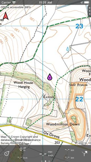 Marqueur de position Topo GPS