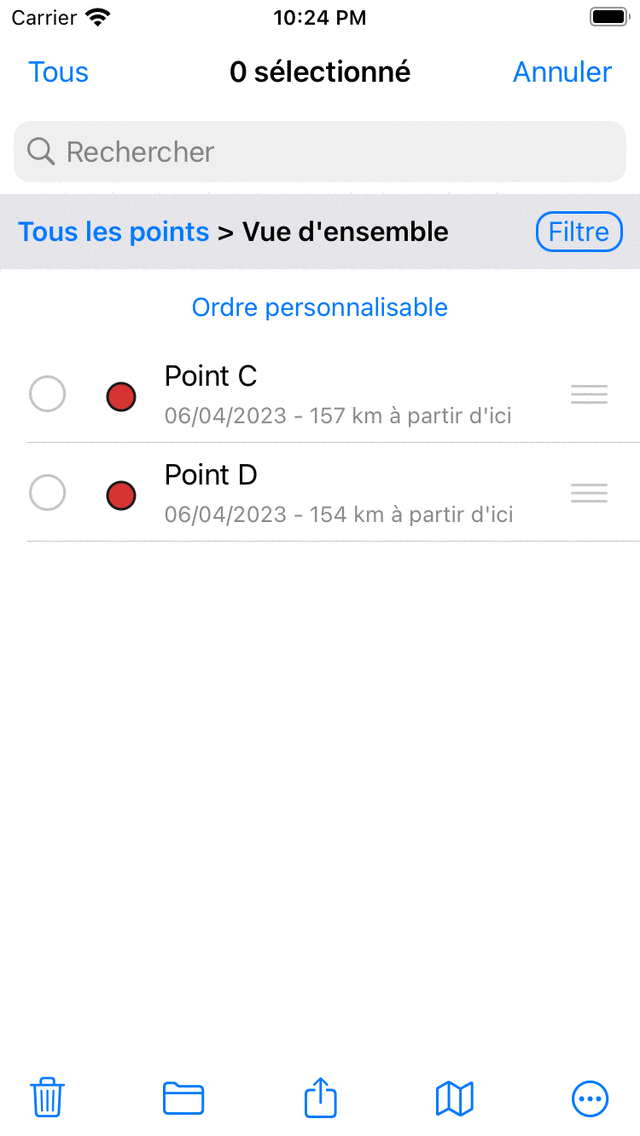 Un dossier ouvert Topo GPS