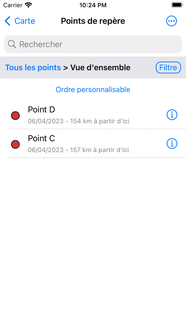 Un dossier ouvert Topo GPS