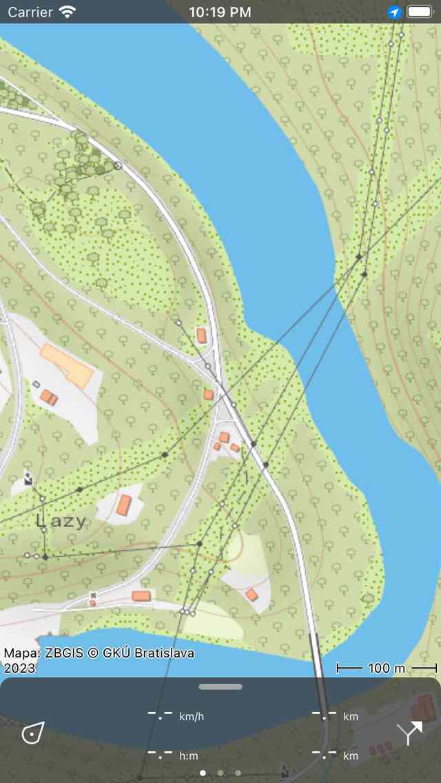 Uzavreté menu Topo GPS