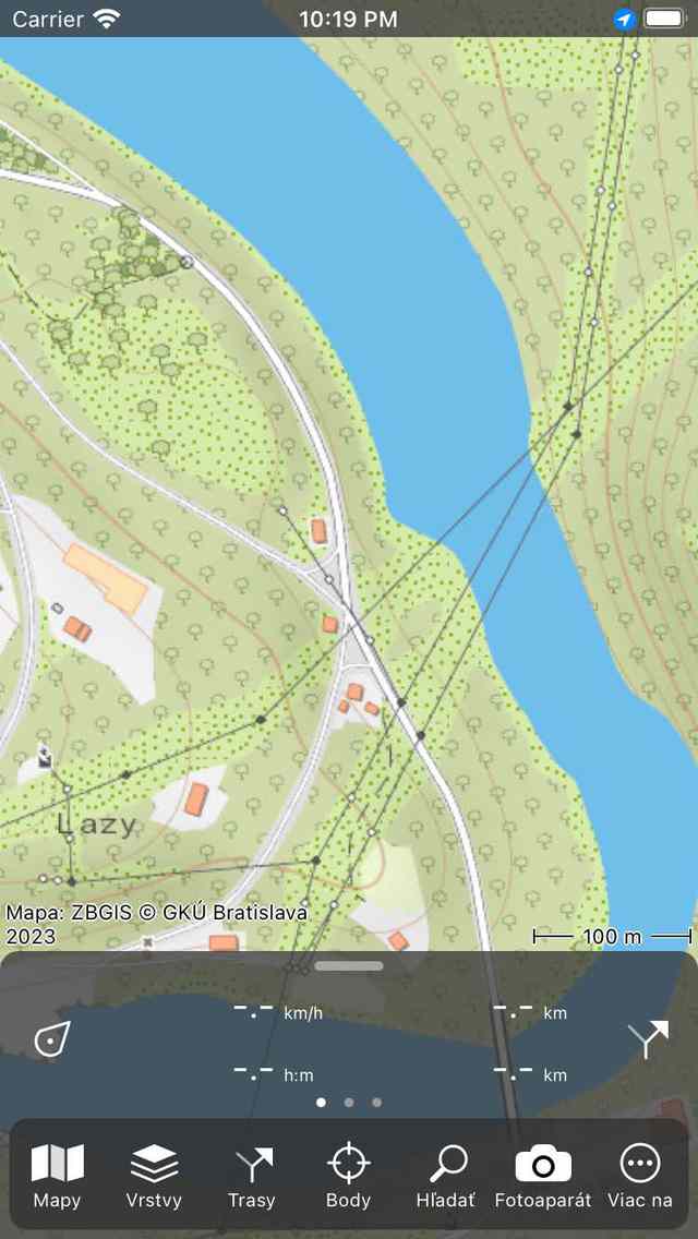 Ponuka Topo GPS