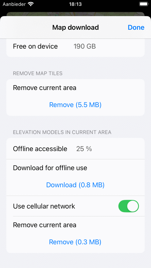 Prenos digitalnih višinskih modelov Topo GPS