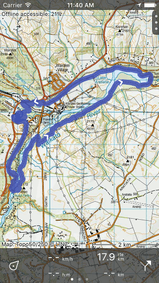 Importing routes Topo GPS