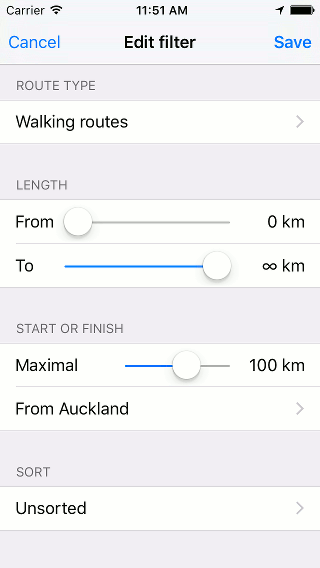 Importing routes Topo GPS