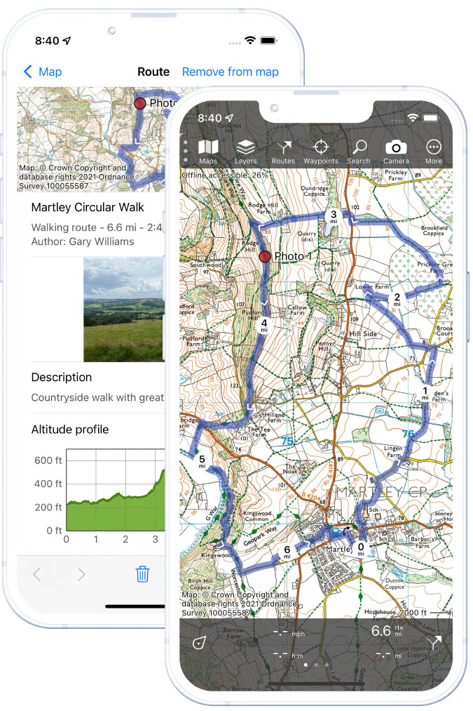 Topographic Maps App For Iphone, Android And Apple Watch - Topo Gps