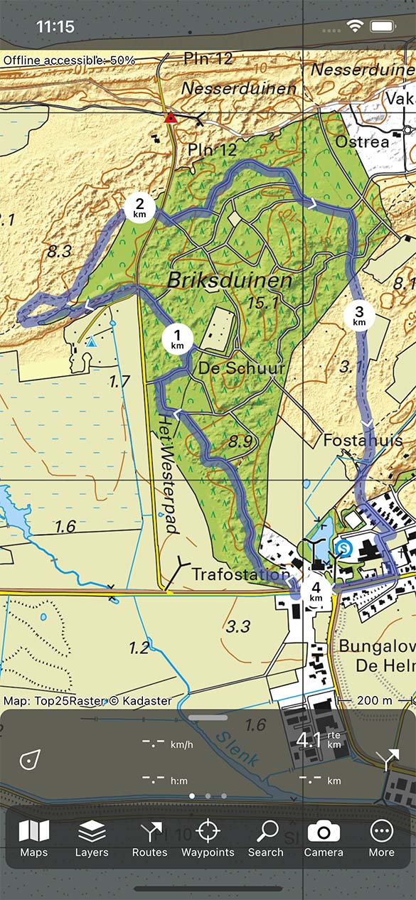 Topo GPS 10 years in the AppStore Topo GPS